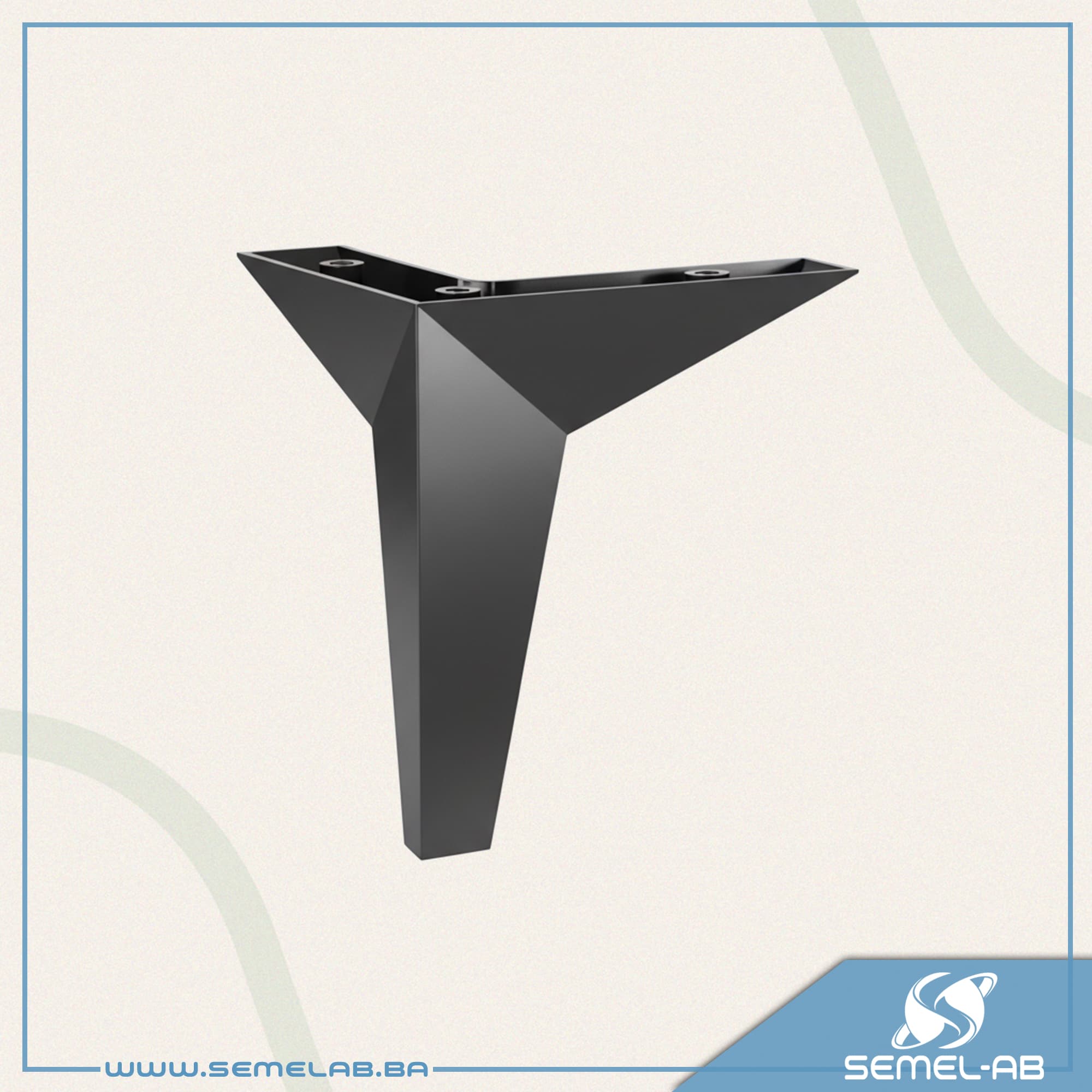 PLASTICNA NOGICA MODERNO 12CM