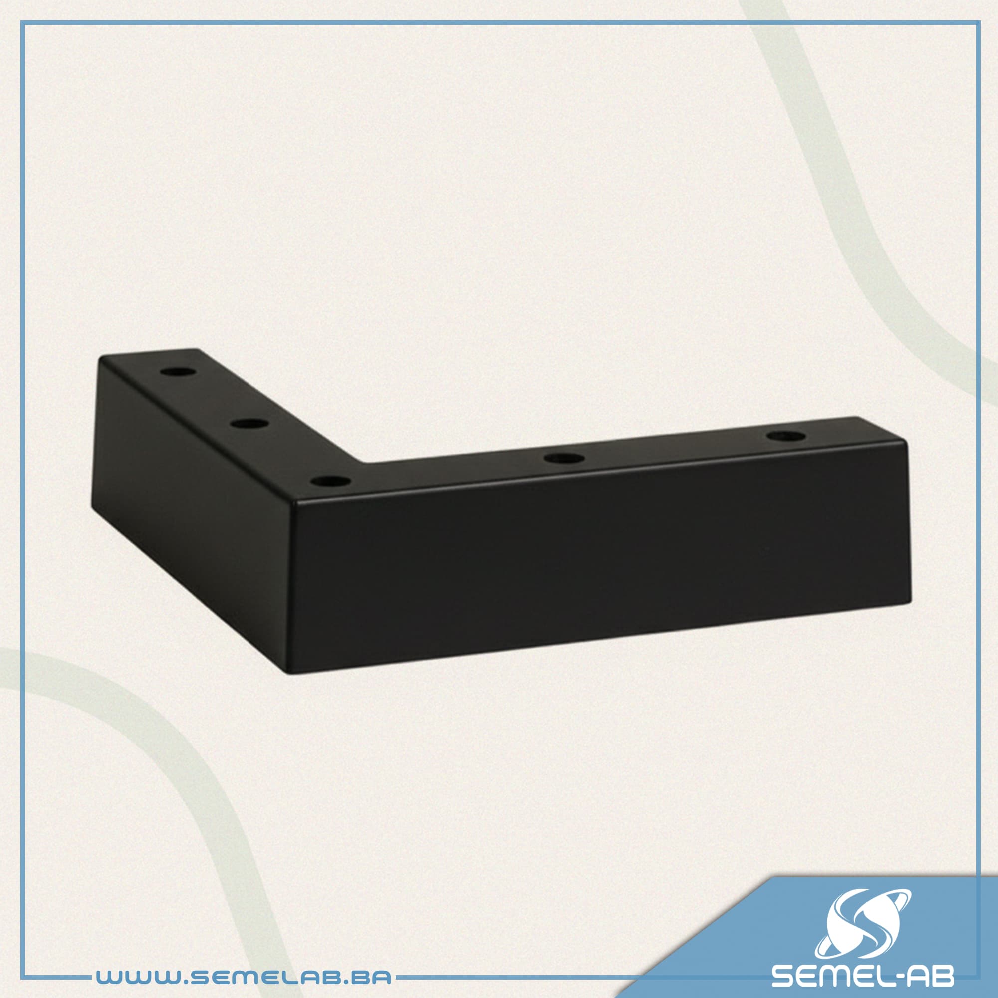 PLASTICNA NOGICA "L" 14X14X4cm