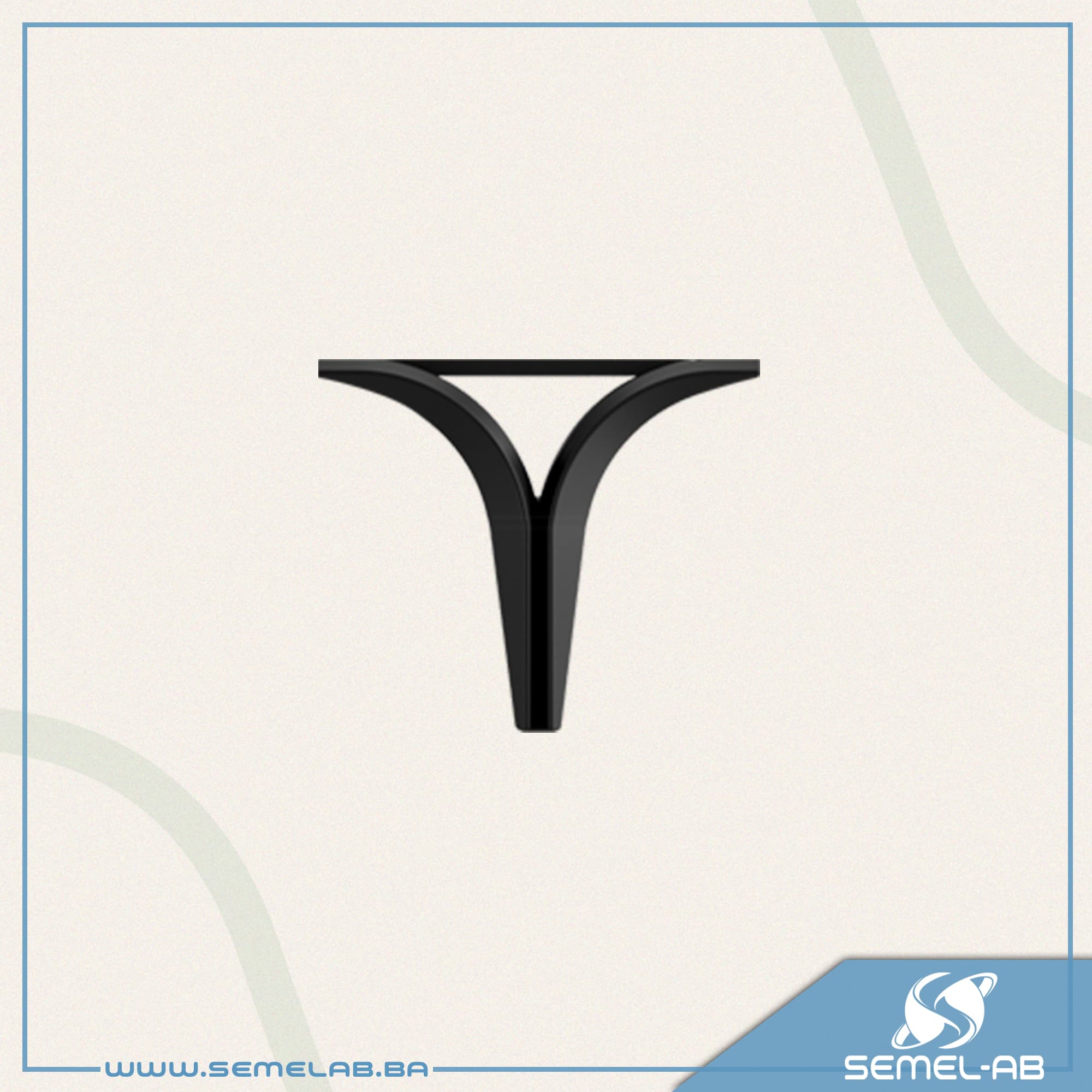 PLASTICNA NOGICA BEGONYA 12CM