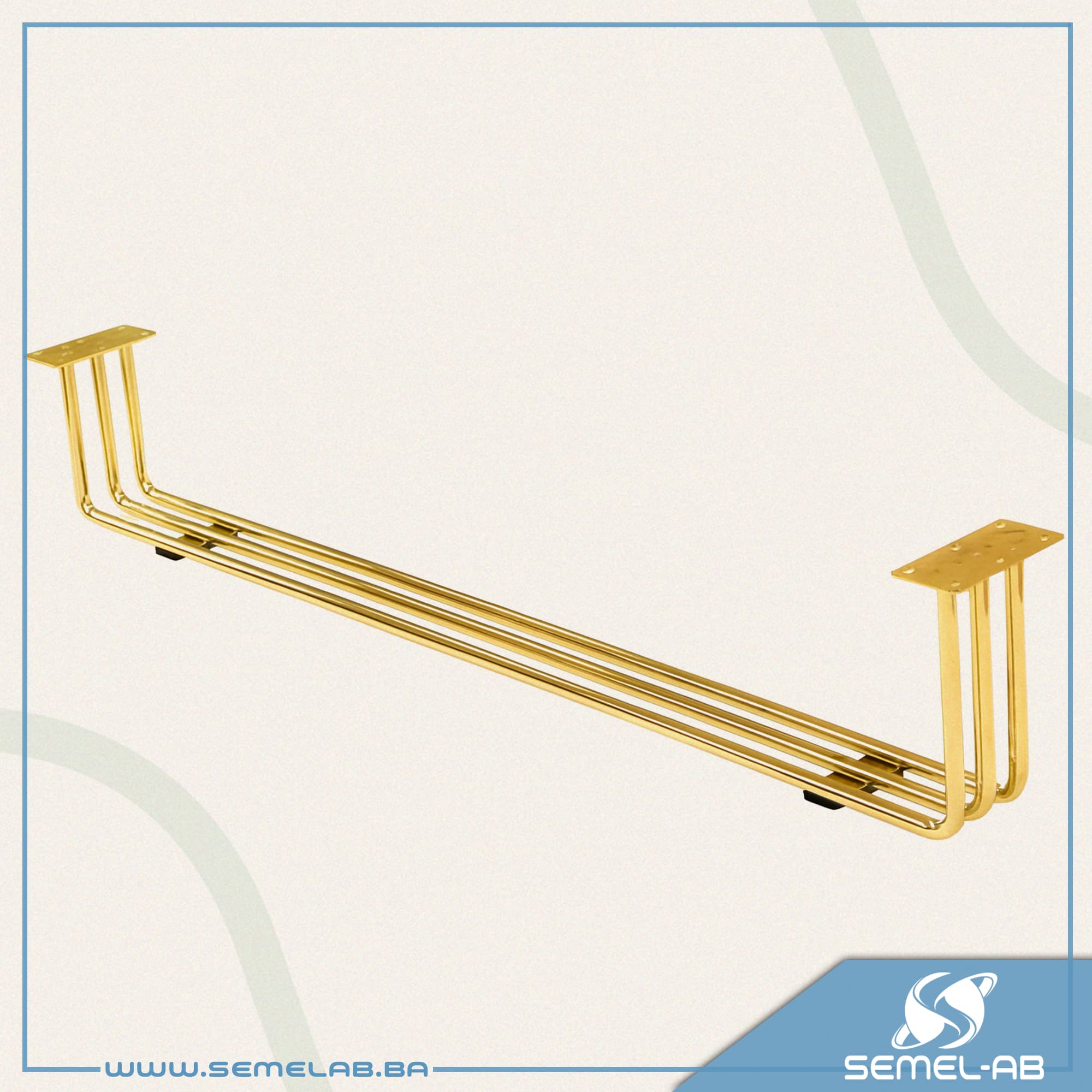 METALNA NOGA LAMA 15cm